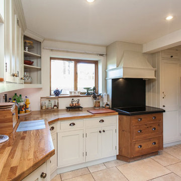 Traditional kitchen in a barn conversion