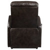 ACME Kasia Recliner With Power Lift, Espresso PU