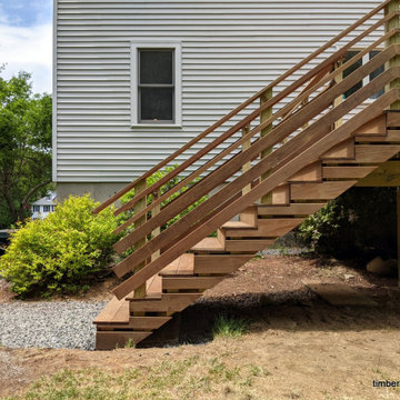 Ipe Deck with a Forest View
