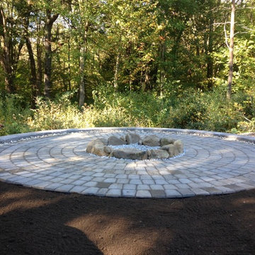 (After) Acton, MA Fire Pit and Patio