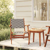 vidaXL Patio Bistro Set 3 Piece Outdoor Chair for Deck Yard Backyard Acacia Wood