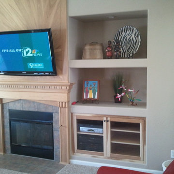 TV Installation over Fireplace