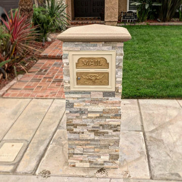 Handcrafted Concrete Custom Mailbox