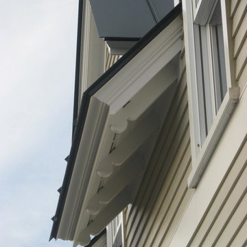 Lilienthal Residence, roof trim details