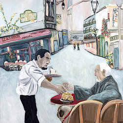 Cafe St. Germain - Fine Art Prints