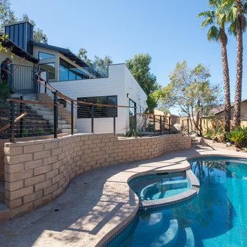 Contemporary whole house remodel