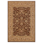 Bareens Designer Rugs - Oriental Ziegler Jenice Brown Tan Hand-Knotted Wool Rug - 8'11'' x 12'0'' - Enhance the ambiance of your home with this magnificent Persian-influenced Turkish hand-knotted rug made by skilled artisans capable of creating the most exceptional vegetable dyes and hand-spun wool. This exquisite handmade rug is a one-of-a-kind Peshawar Kafkaz, otherwise identified as Chobi, Chobi Peshawar, Oushak, or Ziegler rug. These handmade rugs are crafted in Pakistan utilizing superior-quality wool imported from Australia, New Zealand, and Korea in two types of weaves: the Persian weave and the Mori weave. This rug is meticulously crafted by hand using the finest natural vegetable dyes extracted from local plants. The artisans use a blend of hand-spun local and fine merino wool, resulting in a rug with a compelling texture, higher lanolin content, and longer staple. The artisans occasionally incorporate natural or artificial silk into the pile to enhance specific motifs. The finished product is an awe-inspiring execution of flawless design and an understated palette that exudes elegance.