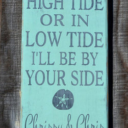 Handcrafted Beach House Decor Signs - Products