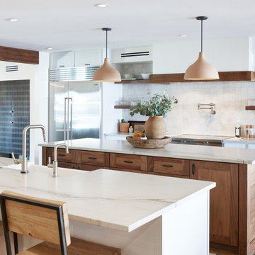 Mont Blanc Satin Kitchen Countertop