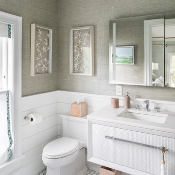 Coastal Farmhouse Guestroom