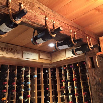 Old World Style Vintage Wine Cellar