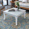 vidaXL Coffee Table End Table with Plastic Legs Side Table High Gloss White