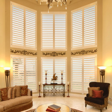 "Clear view Invisiline" Plantation Shutter applications