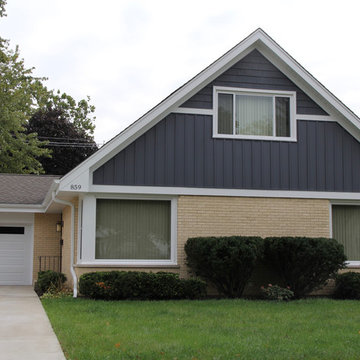 Elmhurst, IL Ranch Style Exterior Remodel