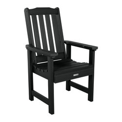 Highwood USA - Lehigh Armchair, Black - Outdoor Dining Chairs