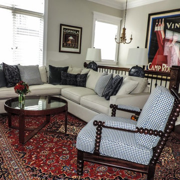 Barry Ave Family Room by kalHome