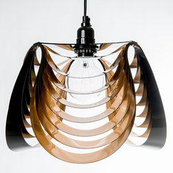 THREE Pendant - Brass / Black - Lighting
