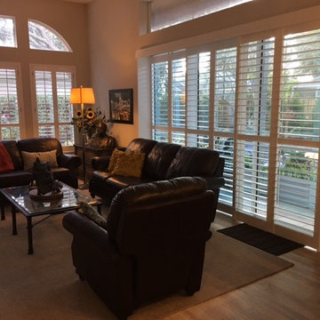 Plantation Shutters for Sliding Glass Doors