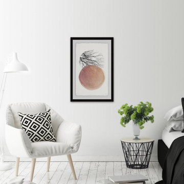 "Tree in Isolation" Framed Painting Print