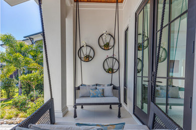Inspiration for a balcony remodel in Miami