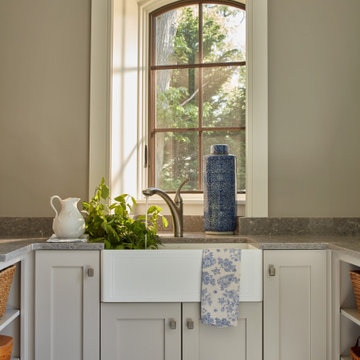 Laundry Room with Waterfront Views