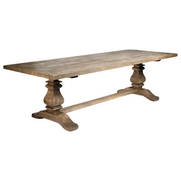 Avery Dining Table, Stained Natural