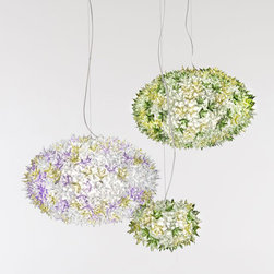 Kartell - Kartell Bloom New Suspension Lamp - Bathroom Vanity Lighting