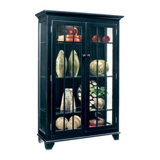 50 Most Por Black Curio Cabinets For 2018 Houzz Philip Reinisch Company Color Time Monterey Wood Display Cabinet China Cabinets