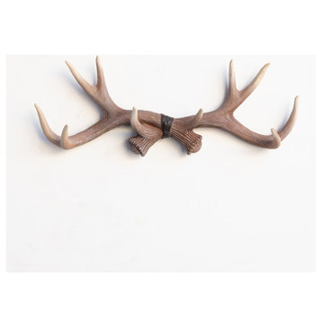 Antler Rack Wall Hook And Jewelry Organizer, Realistic