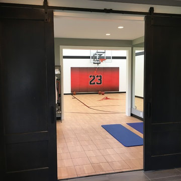 Indoor Game Court and Exercise Room Medina