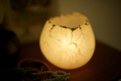 Alabaster Luminaria Bowls