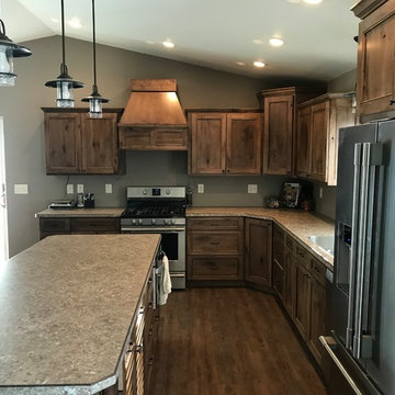 Rustic Maple Cabinets