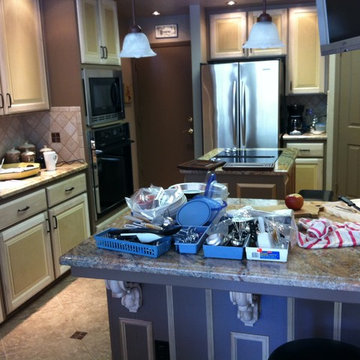 Painted cabinet-Before