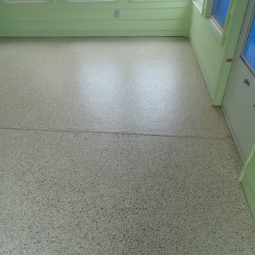 Parmer: Johnstown Enclosed Indoor Patio Epoxy in Johnstown, Colorado