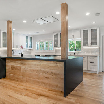 West Hollywood kitchen and living room remodeling project