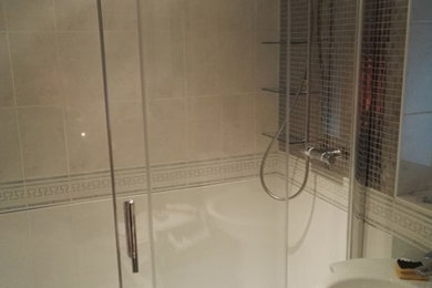 Example of a trendy home design design in Other