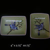 Modern Asian Hand Painted Porcelain Display Dishes