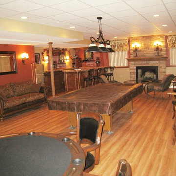Finished Basement w/Game Room - Manchester, CT