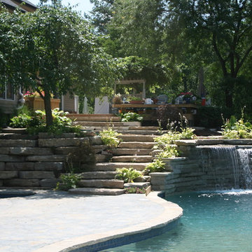 Water Fall Pool Brighton MI