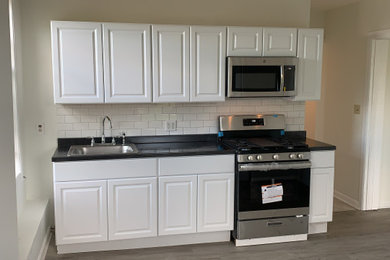 Example of a kitchen design in New York
