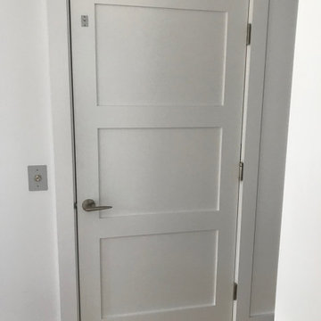 Farmhouse Elevator with Custom Shiplap Interior