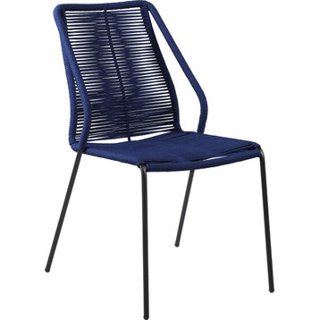 Clip Dining Chair, Set of 2 Blue