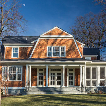 Bethesda Dutch Colonial, rear view