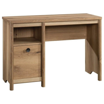 Sauder Dover Edge Transitional Engineered Wood Desk in Timber Oak