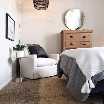 Willhoit Weekend Bedroom | Highlands Ranch, CO | Modern Farmhouse Remodel