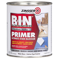 Zinsser 271009 B.I.N Advanced Synthetic Shellac Primer Sealer, 1 Qt