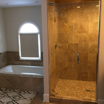 Master bath and shower