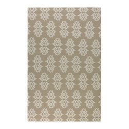 Spanish Trellis Area Rugs - Beige - Area Rugs