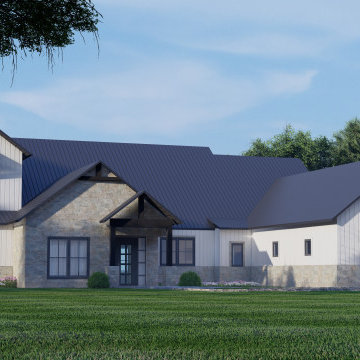 Variations of a House - 3D Renders