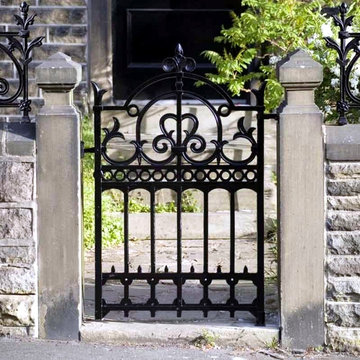 Traditional Wrought Iron Garden Gate Glasgow
